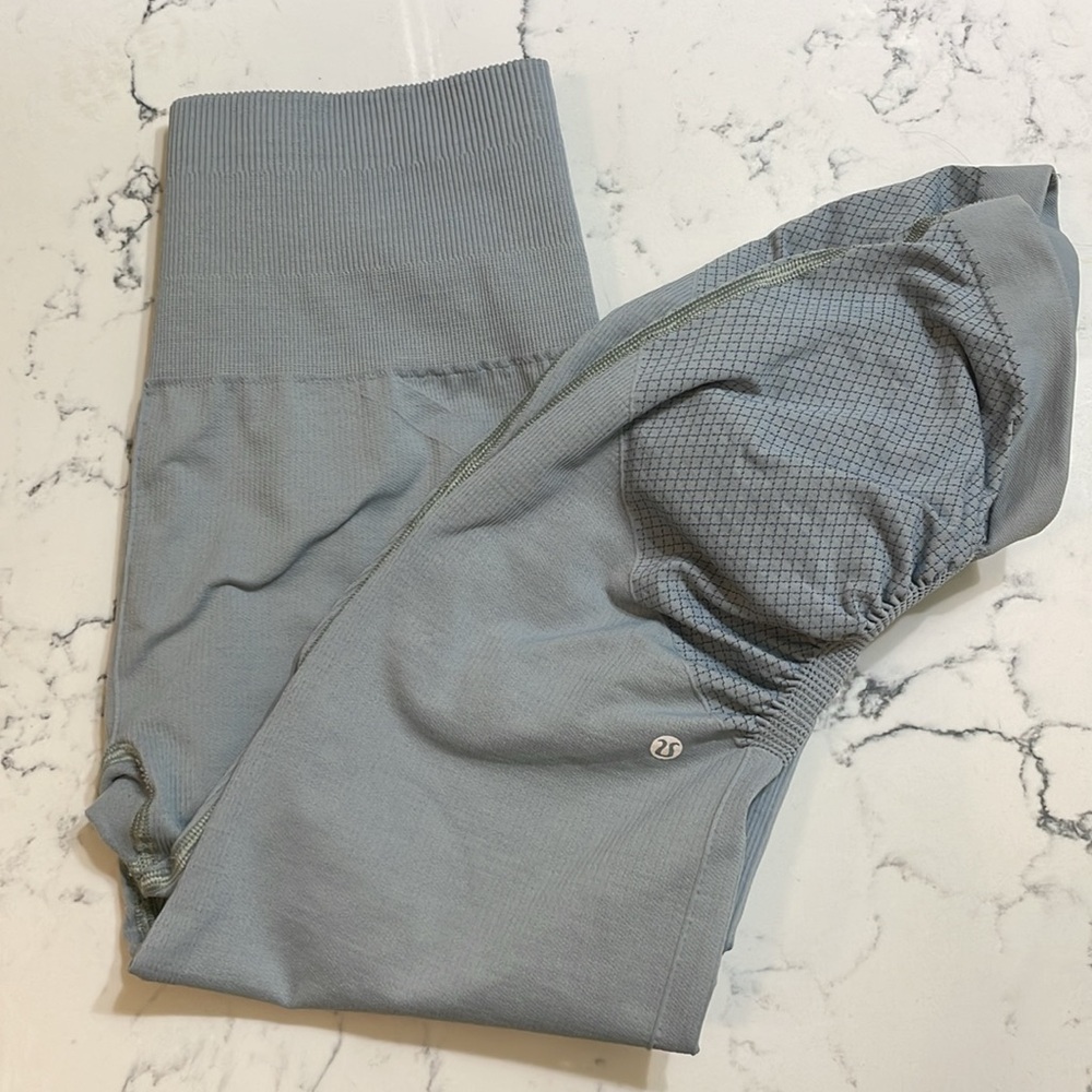 Lululemon Awakening Crop in Earl Grey